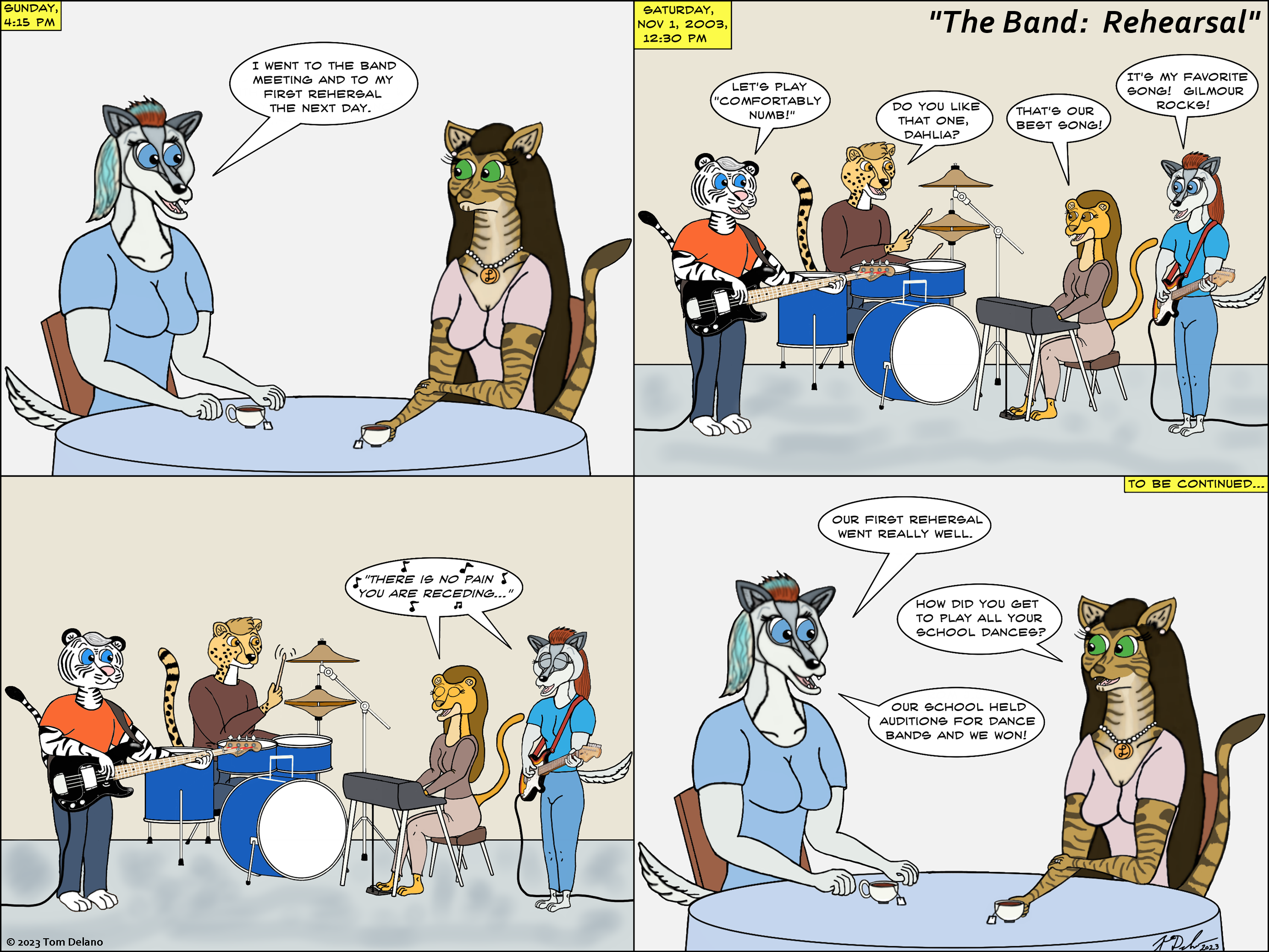 The Band:  Rehearsal