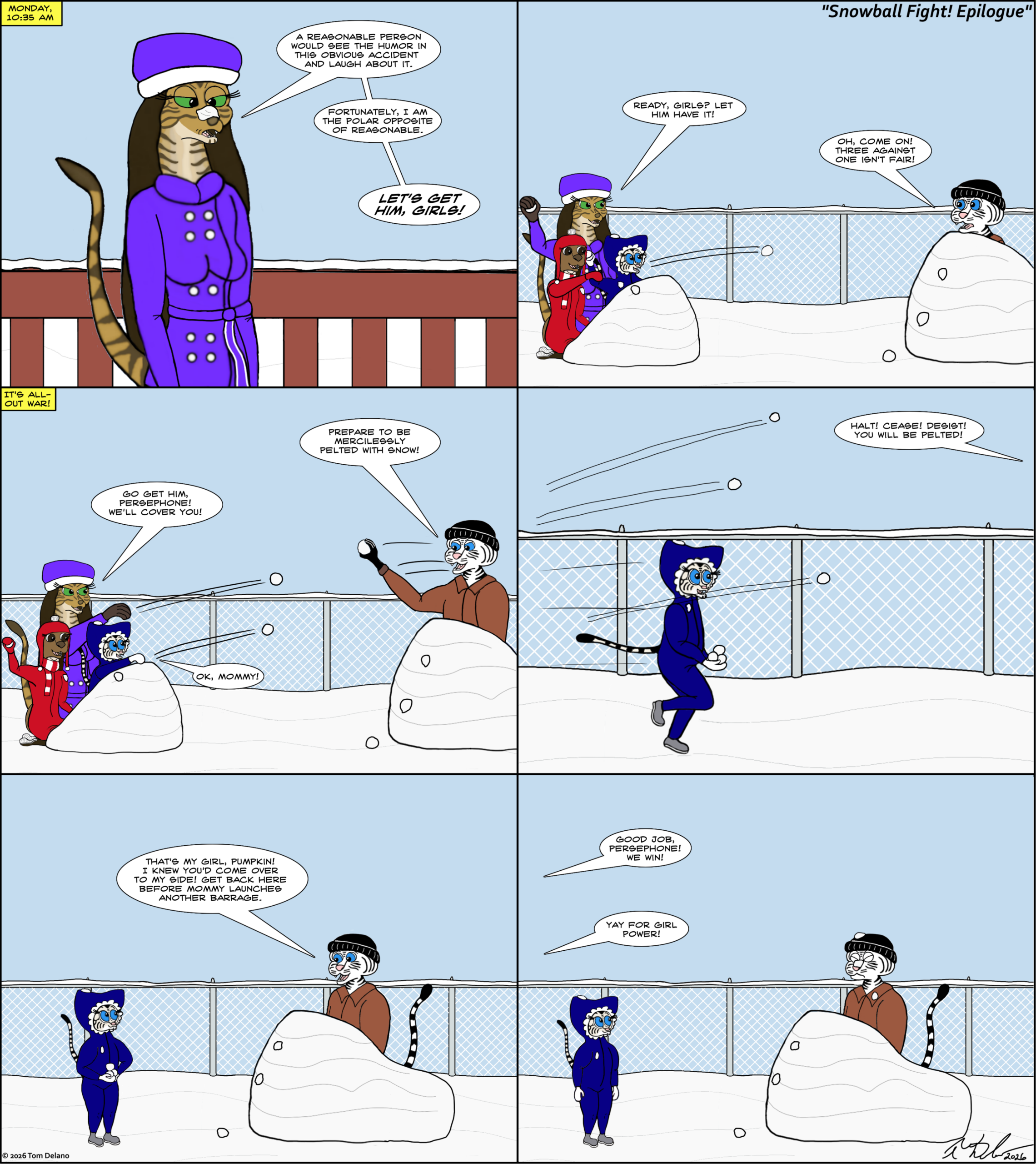 Snowball Fight!  Epilogue